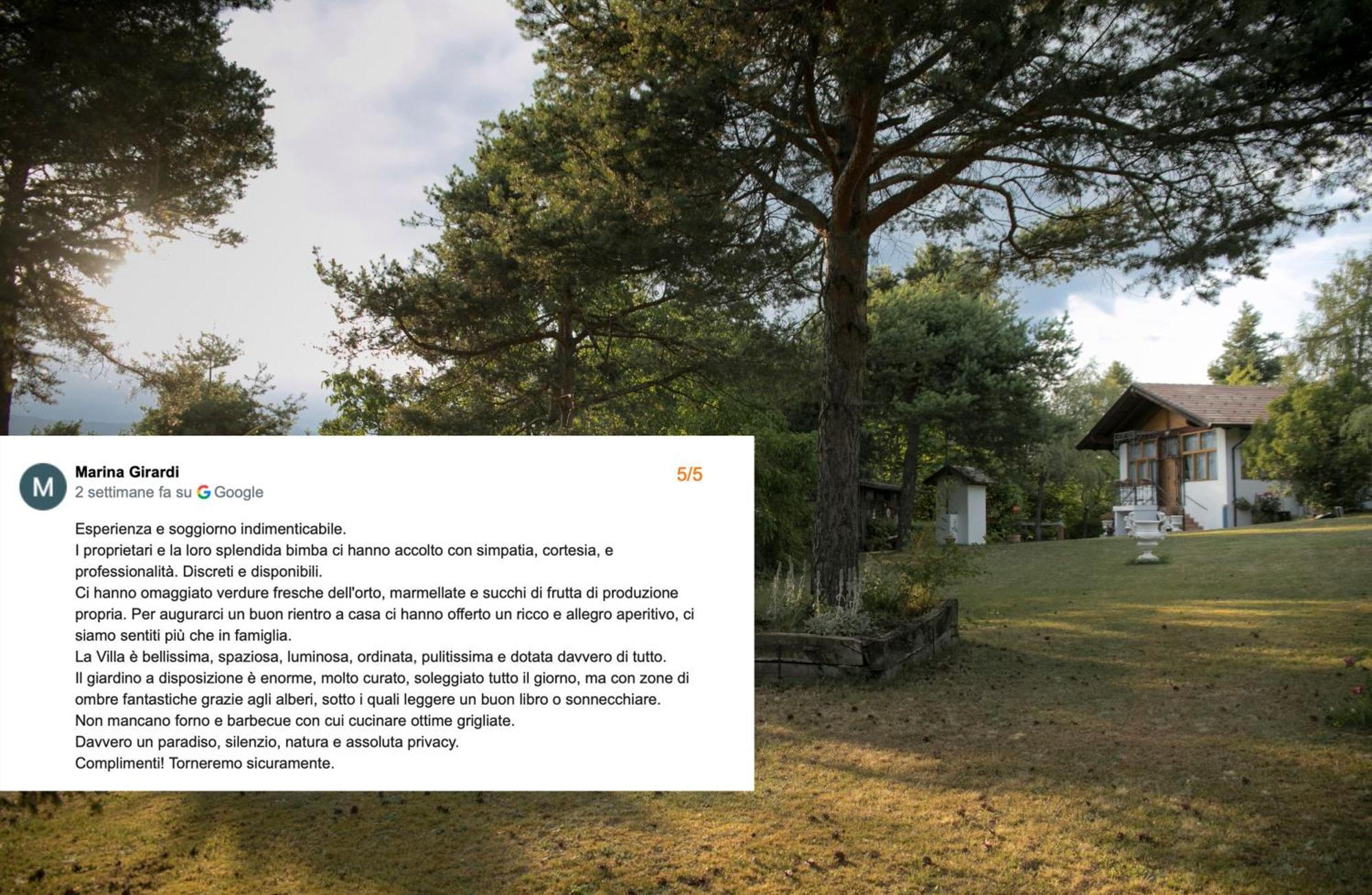 La Villa Del Barone Predaia Екстериор снимка